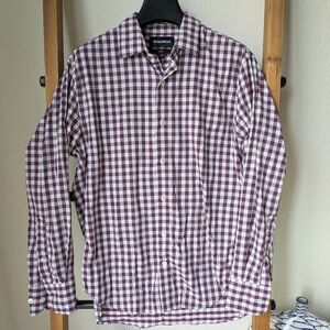 Bonobos Men's Checkered Slim Fit Shirt - Size S